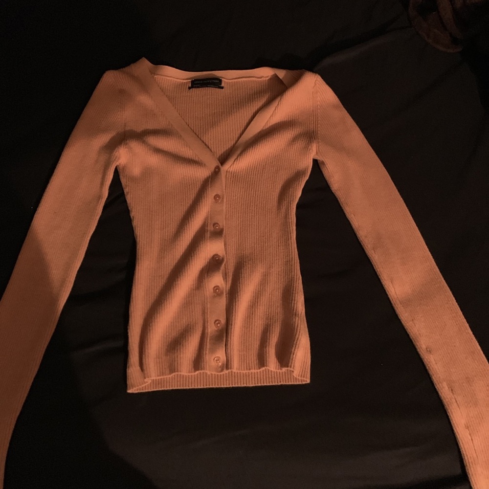 Small Orange cardigan from outfitters